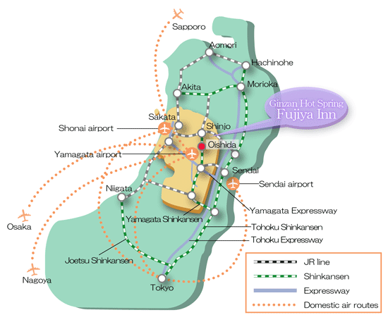 Access by plane/train